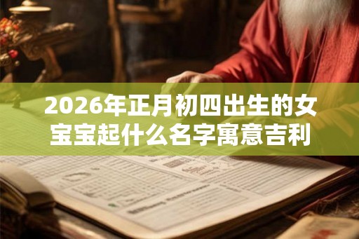 2026年正月初四出生的女宝宝起什么名字寓意吉利