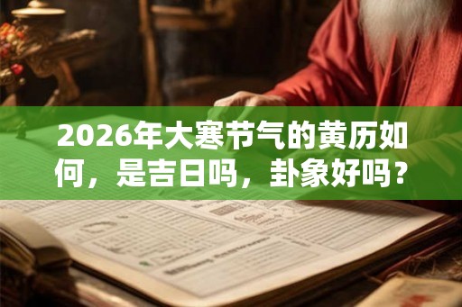 2026年大寒节气的黄历如何，是吉日吗，卦象好吗？