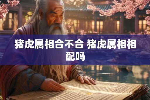 猪虎属相合不合 猪虎属相相配吗