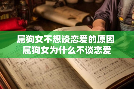 属狗女不想谈恋爱的原因 属狗女为什么不谈恋爱 属狗女不想谈恋爱的原因 属狗女为什么不谈恋爱