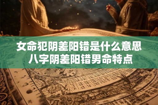 女命犯阴差阳错是什么意思 八字阴差阳错男命特点