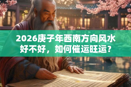 2026庚子年西南方向风水好不好，如何催运旺运？
