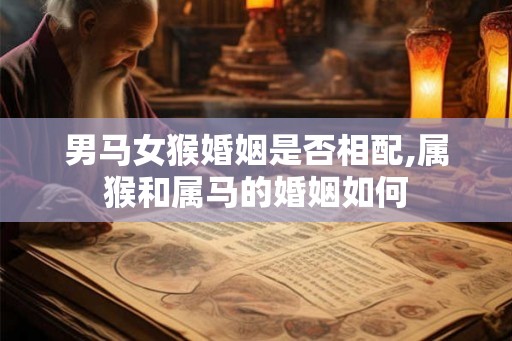 男马女猴婚姻是否相配,属猴和属马的婚姻如何