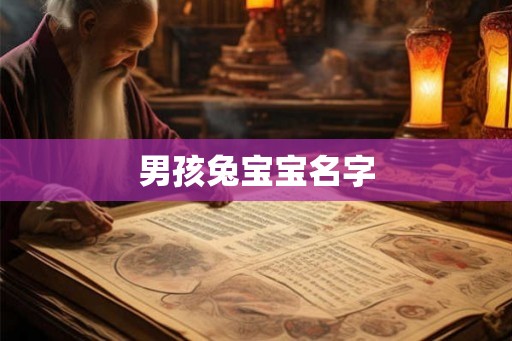 男孩兔宝宝名字