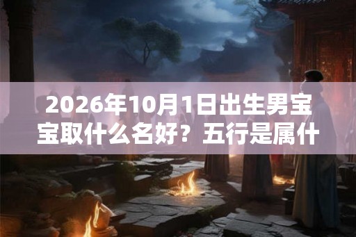 2026年10月1日出生男宝宝取什么名好？五行是属什么呢？