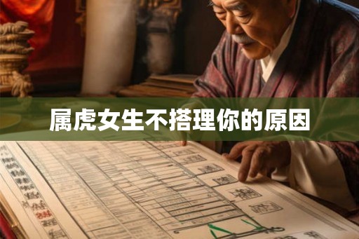 属虎女生不搭理你的原因