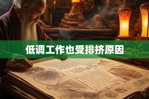 低调工作也受排挤原因