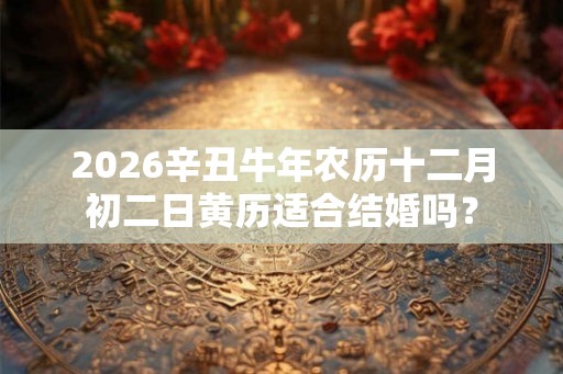 2026辛丑牛年农历十二月初二日黄历适合结婚吗? 2026辛丑牛年农历十二月初二日黄历适合结婚吗?