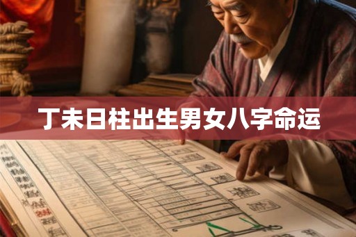 丁未日柱出生男女八字命运