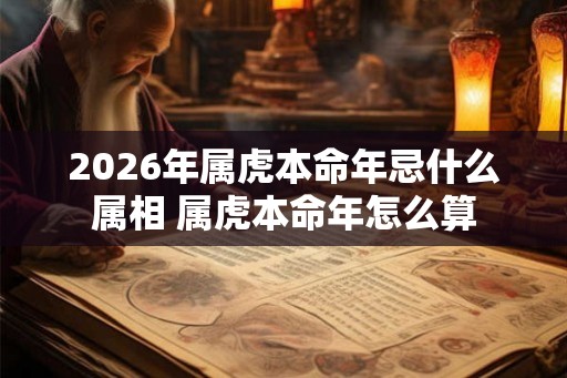 2026年属虎本命年忌什么属相 属虎本命年怎么算