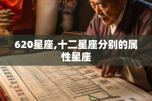 620星座,十二星座分别的属性星座