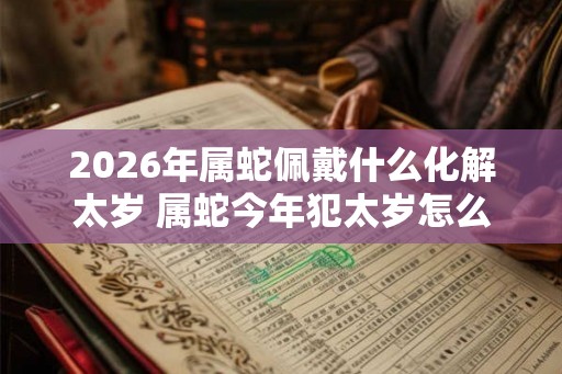 2026年属蛇佩戴什么化解太岁 属蛇今年犯太岁怎么化解 2026年属蛇佩戴什么化解太岁 属蛇今年犯太岁怎么化解