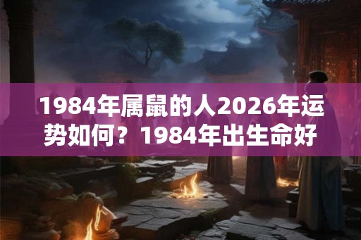 1984年属鼠的人2026年运势如何?1984年出生命好不好? 1984年属鼠的人2026年运势如何?1984年出生命好不好?