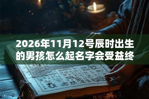 2026年11月12号辰时出生的男孩怎么起名字会受益终生
