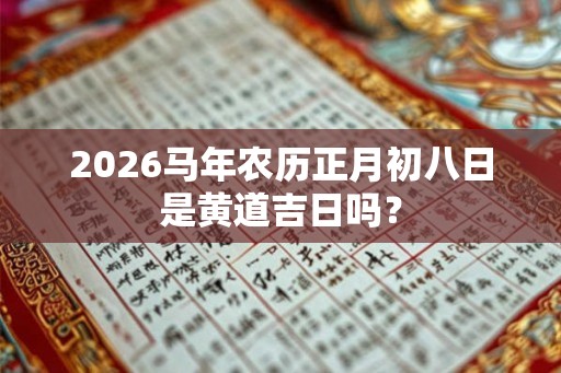 2026马年农历正月初八日是黄道吉日吗? 2026马年农历正月初八日是黄道吉日吗?