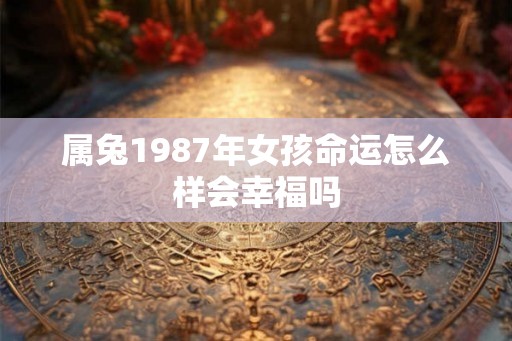 属兔1987年女孩命运怎么样会幸福吗
