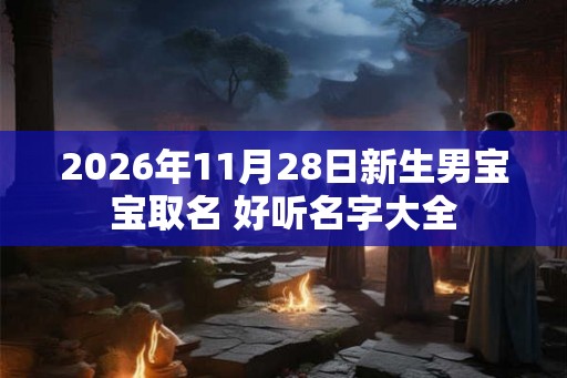 2026年11月28日新生男宝宝取名 好听名字大全