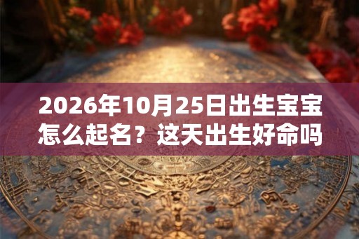 2026年10月25日出生宝宝怎么起名?这天出生好命吗? 2026年10月25日出生宝宝怎么起名?这天出生好命吗?