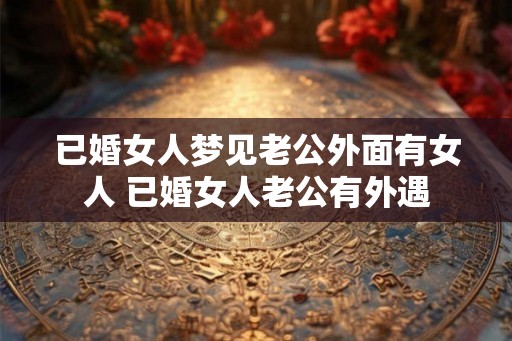 已婚女人梦见老公外面有女人 已婚女人老公有外遇