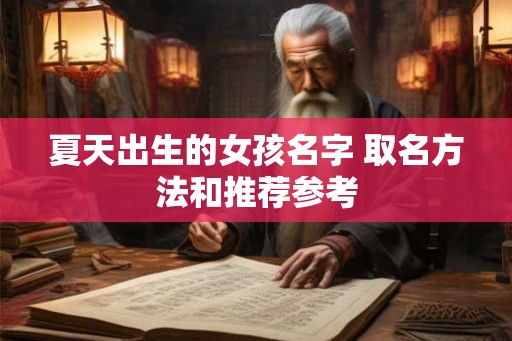 夏天出生的女孩名字 取名方法和推荐参考