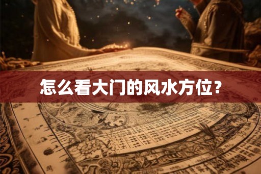 怎么看大门的风水方位？