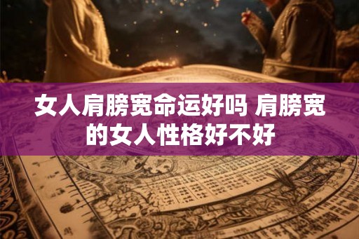 女人肩膀宽命运好吗 肩膀宽的女人性格好不好