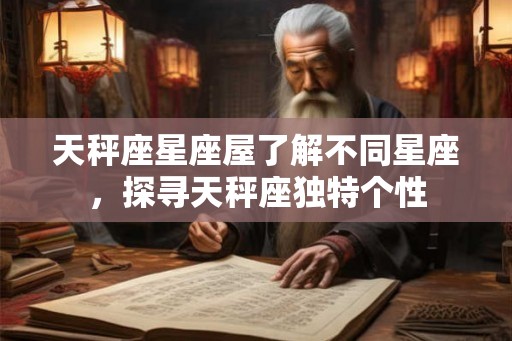 天秤座星座屋了解不同星座，探寻天秤座独特个性