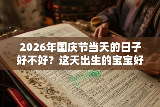 2026年国庆节当天的日子好不好？这天出生的宝宝好吗？