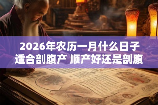 2026年农历一月什么日子适合剖腹产 顺产好还是剖腹产好 2026年农历一月什么日子适合剖腹产 顺产好还是剖腹产好