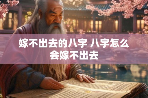嫁不出去的八字 八字怎么会嫁不出去