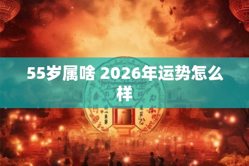 55岁属啥 2026年运势怎么样