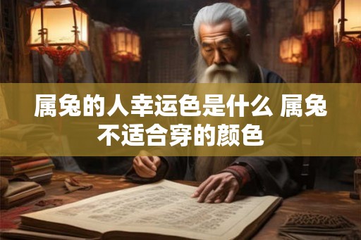 属兔的人幸运色是什么 属兔不适合穿的颜色