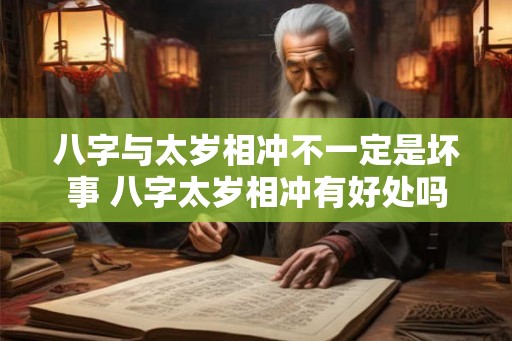 八字与太岁相冲不一定是坏事 八字太岁相冲有好处吗
