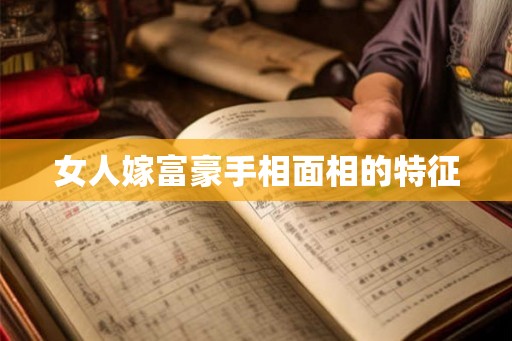 女人嫁富豪手相面相的特征