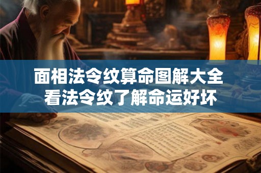 面相法令纹算命图解大全 看法令纹了解命运好坏