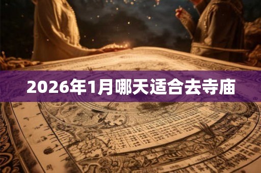 2026年1月哪天适合去寺庙