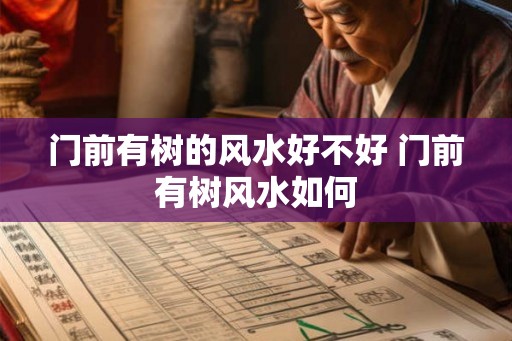 门前有树的风水好不好 门前有树风水如何