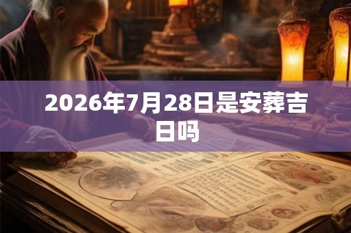2026年7月28日是安葬吉日吗