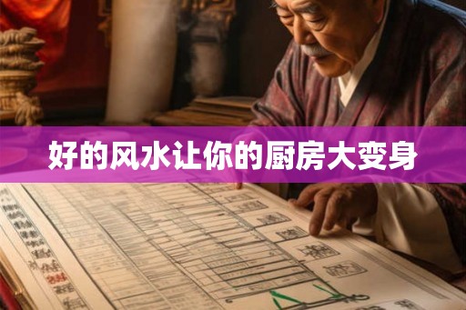 好的风水让你的厨房大变身 好的风水让你的厨房大变身