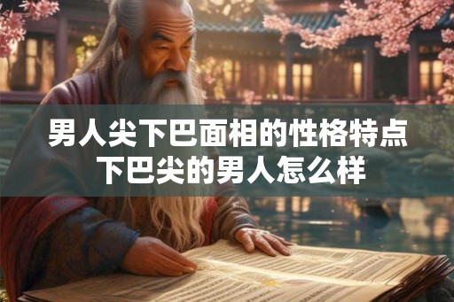 男人尖下巴面相的性格特点 下巴尖的男人怎么样