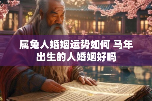 属兔人婚姻运势如何 马年出生的人婚姻好吗 属兔人婚姻运势如何 马年出生的人婚姻好吗