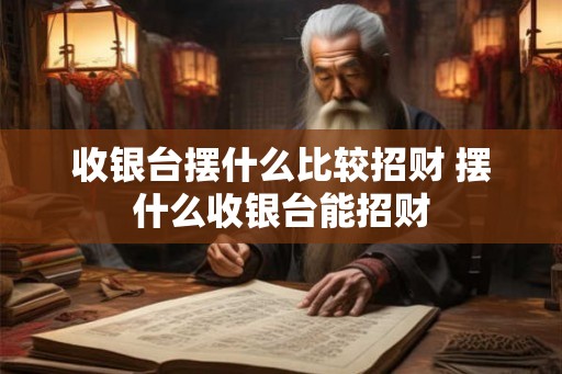 收银台摆什么比较招财 摆什么收银台能招财 收银台摆什么比较招财 摆什么收银台能招财