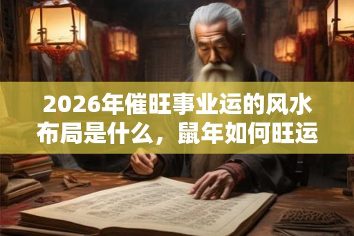 2026年催旺事业运的风水布局是什么，鼠年如何旺运？