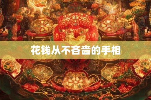 花钱从不吝啬的手相 花钱从不吝啬的手相