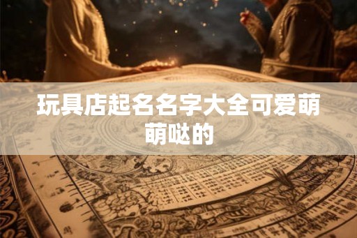 玩具店起名名字大全可爱萌萌哒的