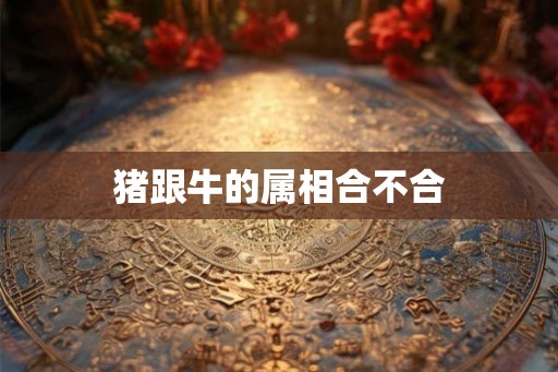 猪跟牛的属相合不合