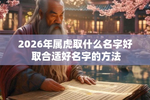 2026年属虎取什么名字好 取合适好名字的方法