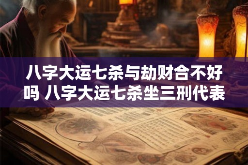 八字大运七杀与劫财合不好吗 八字大运七杀坐三刑代表什么
