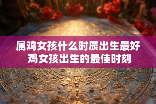 属鸡女孩什么时辰出生最好 鸡女孩出生的最佳时刻