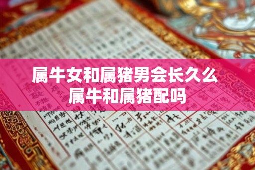 属牛女和属猪男会长久么 属牛和属猪配吗